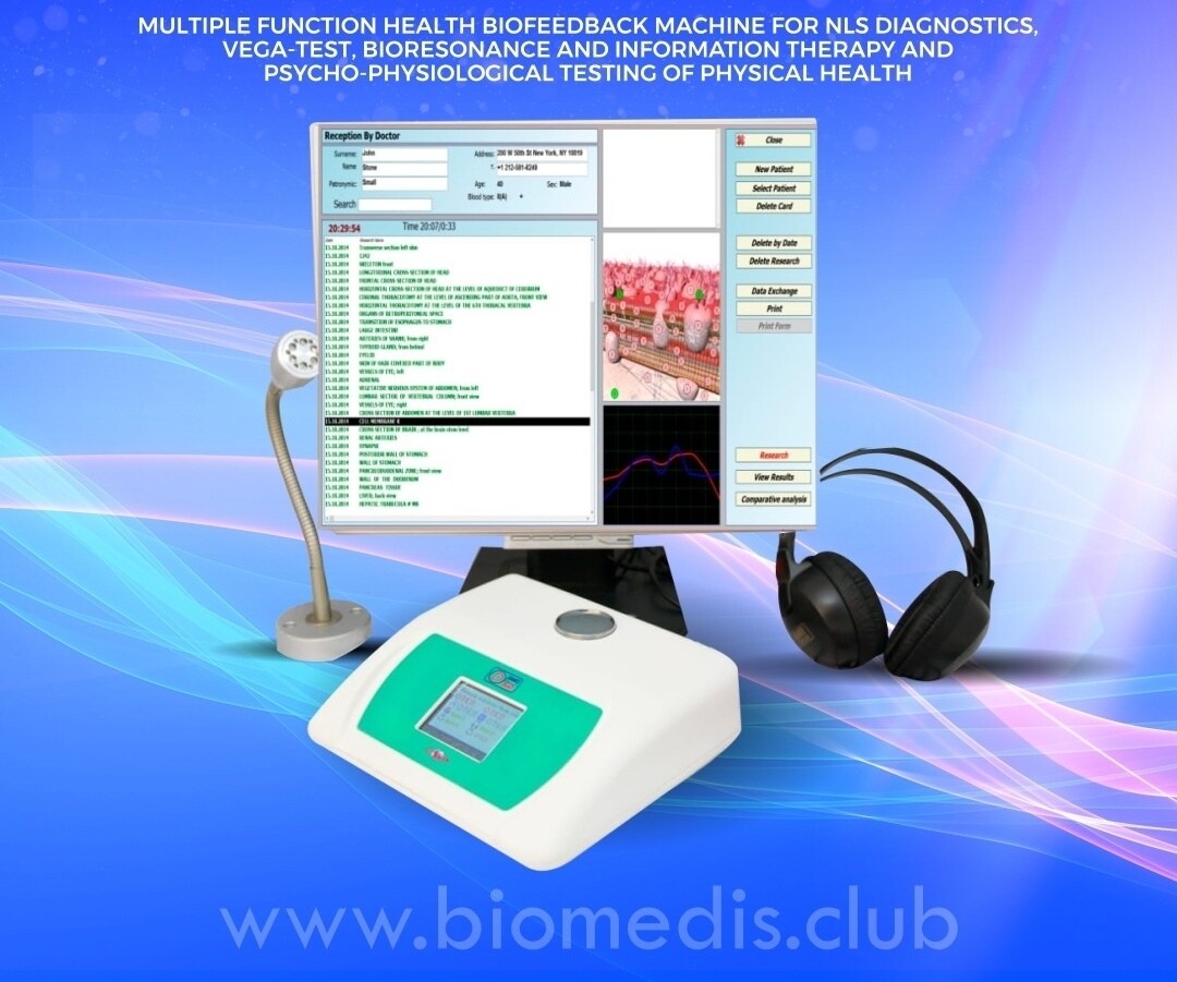 1 BIOFEEDBACK MACHINE FOR NLS DIAGNOSTICS, VEGA-TEST and BIORESONANCE THERAPY (Model 5121) - Image 1